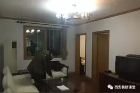 100㎡三居老房无地暖，大白墙与木地板装出豪宅范图片