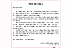 开园啦！3月20日中国桃花源开园，桃花盛开，待君归来图片