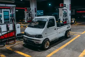 这动手能力也太强了！车友纯手工打造纯粹JDM小货车图片