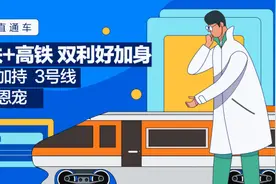 地铁直通车 ▏地铁+高铁 双利好加身 双铁加持 3号线独得恩宠图片