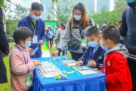 “硚”这一家子：亲子集市闯关小游戏助学垃圾分类知识图片