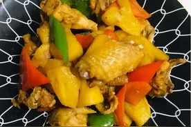 开胃的鸡肉菜谱，菠萝鸡，酸甜可口，美味下饭，吃不够，动手吧图片