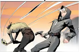 明日之后漫画：末日下，你保护铁路，我保护你！图片