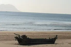青岛有个高品质海滩，风景优美，绿树成荫，堪称小三亚图片