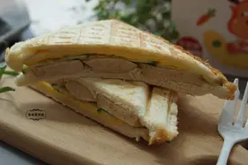 家有高考生，早餐不能马虎，试试这个三明治，简单易做能量满满图片