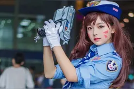 守望先锋DVAcosplay图片