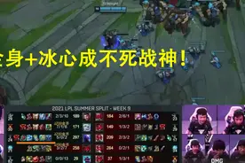 Knight出装引热议，金身+冰心成不死战神，米勒：他们太想赢了图片