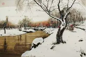 古风：春雪·赋闲诗图片