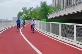 全城刷屏！太原市滨河自行车道今日开通！一路风景！图片