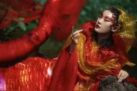 她把《山海经》里的“妖怪”，用照片一一还原了出来图片