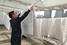 阳光的味道！浙警院学生的被子大队老师帮你晒啦~图片
