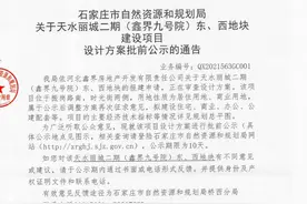 烂尾7年 鑫界九号院新规划公示 预计2023年11月交房图片