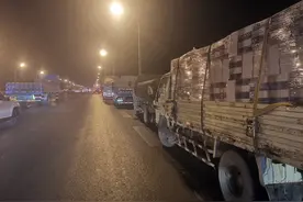 北六环上每天几十起闯禁行，外埠货车违法行驶越发突出图片