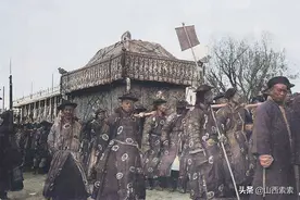 外国人拍摄的慈禧葬礼全过程！彩色影像资料首次曝光图片