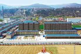 【平凉党史学习教育·泾川红色经典线路风采季】之四：朱家涧移民新村图片