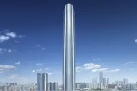 西安528米高超级摩天楼，设计灵感源自中国古琴图片