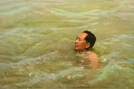 红色诗词鉴赏《水调歌头·游泳》图片