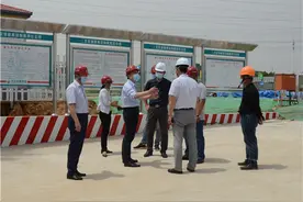 青岛桥头堡国际商务区：防控风险排隐患 安全生产有保障图片