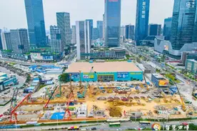 18号线南村万博站建设如何？一起看看图片