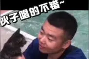 可可爱爱！ 消防员为猫咪唱歌获表扬图片