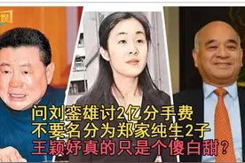 问刘銮雄讨2亿分手费，无名分为6旬富豪生子，王颖妤真是傻白甜？图片