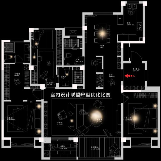 一个户型，两百个设计师，几百个方案，业主：真是太难选了