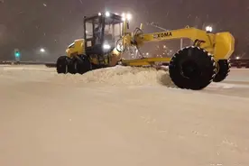 齐齐哈尔：各县区全力迎击暴雪图片