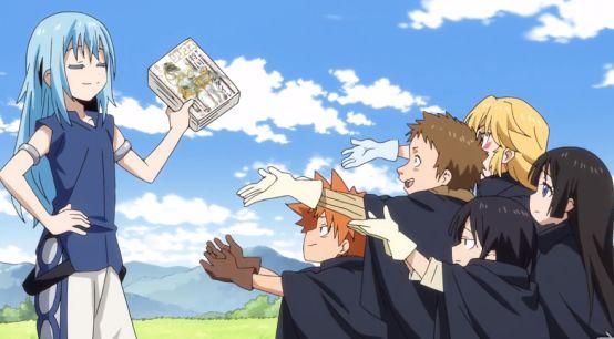 精灵之森一到四集播放哔哩哔哩,转生史莱姆,萌王利姆露对上灾厄级天空