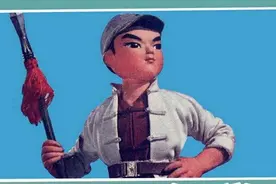 彩色木偶动画片《小八路》，1975年版连环画图片