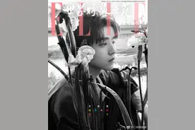 王俊凯最新杂志尝试新的造型，空气狼尾头野性十足图片