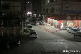 广东惠州90后外卖小哥遇持刀行凶者，巧用路障联合众人将其制服图片