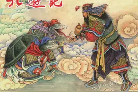 《北游记》探秘：龟蛇二将与真武大帝的恩怨情仇图片