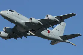 日本换装反潜机，矛头直指解放军，突发冲出跑道，未交付已遭厄运图片