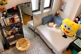 20㎡超迷你户型，独居女生塞下1室1厅1厨1卫，网友：服的图片
