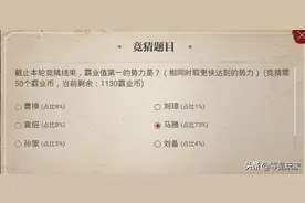 三国志战略版：千盟邀请赛竞猜，第五期瞎猜答案图片