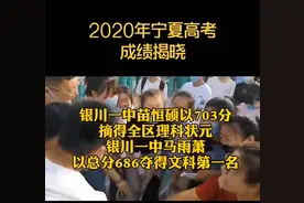 宁夏高考状元揭晓！苗恒硕703分夺得理科状元，文科状元686分图片