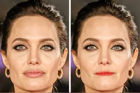 17张照片显示调整嘴唇如何改变一个人的容貌图片