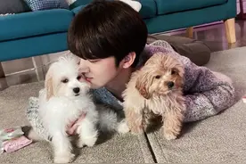 金曜汉犬系男友系列，一起可可爱爱呀 狗狗的白眼真是绝了 哈哈哈图片