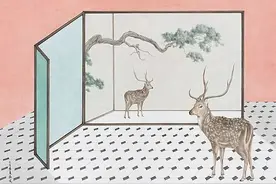 她的新工笔画流露着鲜明的时代气息图片