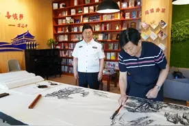组图：画笔下的内蒙古边境抗“疫”战，是这样！图片