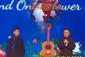 于谦与14岁大儿子首次同台！甘当绿叶捧哏，后者却被指没有天赋图片