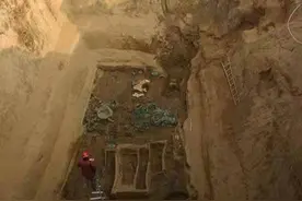 河南挖出战国大墓，采用积沙墓葬形式，墓主人身份成谜图片