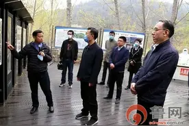 山东省文化和旅游厅副厅长胡上山到泰安岱岳区调研文化和旅游单位疫情防控和复工复产工作图片