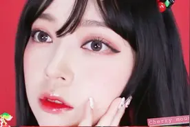 到了20岁别再素颜了，清纯无辜红樱桃妆，最美少女就是你！视频封面