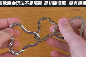 来自乌克兰设计师智商解环Cast Puzzle「难度4星结COASTER」图片