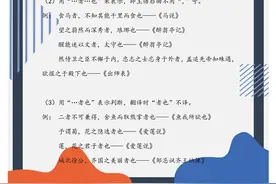 初中语文：文言文常考句式汇总！中考提分必备，看看你都会多少？图片