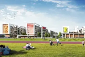 龙岩北大附属实验学校（东肖校区）预计7月份竣工投入使用图片