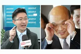 苏贞昌被呛作秀，侯汉廷狠酸他“带大队人马去验尸”图片