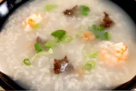 海参食谱-海参蝦仁干贝粥图片