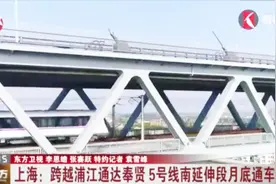 跨越浦江通达奉贤，上海5号线南延伸段月底通车视频封面